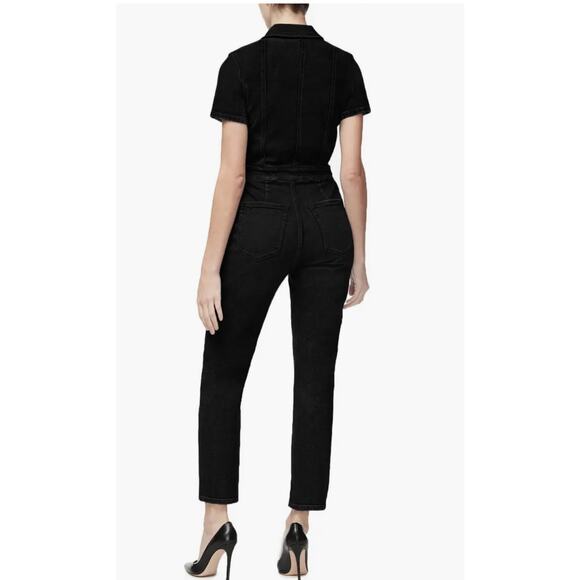 Good American Fit For Success Jean Jumpsuit Size Large NWT - Picture 5 of 5